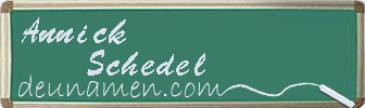 Annick Schedel Visitenkarte